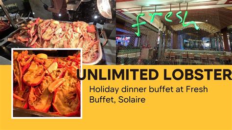 solaire fresh buffet credit card promo 2023|Solaire Resort Fresh Restaurant Unlimited Lobster .